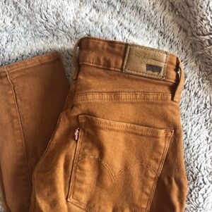 Levi's High Rise Skinny Jeans